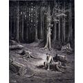 FOREST AND THE WOODMAN 1885 Gustave Doré - Pann...
