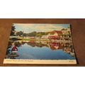 1980s Postcard - old bus @ Kipling's House & Po...