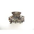 Small gray abalone sea shell effect hair claw c...