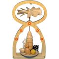 11702 - Richard Glaesser Pyramid - Cats - 5"H x...