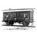 pu1289 - NER 10 Ton Fish Wagon - print 6x4