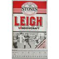 1986 programme Leigh v. Warrington