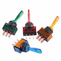 1 x 12V On/Off Toggle Flick Switch Illuminated ...