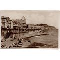 REAL PHOTOGRAPHIC POSTCARD GENERAL VIEW OF HAST...
