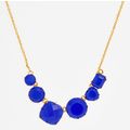 LES NEREIDES PARIS Gold Plated Blue Diamantine ...
