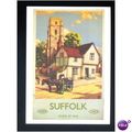 Advertising DGR 71 SUFFOLK LNER Art Postcard by...