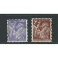 france stamps timbres francaise sg864 865 used