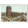 Yorkshire BRADFORD Parish Church Postcard