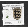 GERMANY 1992 100pf LANDER OF THE FEDERAL REPUBL...