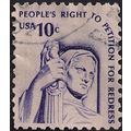 USA, Americana, Right to Petition, cream 1977, 10c