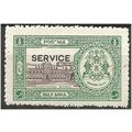 Bhopal (IFS) 1936 O336 1/2a Purple-Brown & Yell...