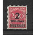 Germany.SG302 2M on 200m Red.Mounted Mint.Nov21