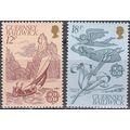 Guernsey 1981 Michel 223 - 224 Neuf ** Cote (20...