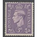 GB Scott 263 - SG490, 1941 Light Colours 3d MH*