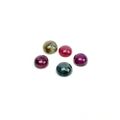 Pink and Green Tourmaline Cabochon | 8-12mm[ ]