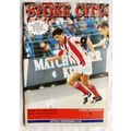 1993 programme Stoke City v. Chester City