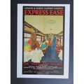 LNER Express Ease Poster Repro Postcard