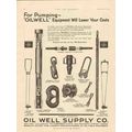 OIL WELL SUPPLY COMPANY 1928 for pumping oilwel...