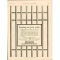 OXWELD ACETYLENE COMPANY 1928 keeping out poor ...