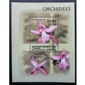 Cambodia Orchids 1997 Flower Flora Plant (ms) MNH