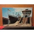 GATUN LOCKS, PANAMA CANAL, PANAMA unused postca...