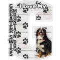 I Love My Greater Swiss Mountain Dog Fridge Magnet