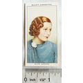 1934 Wills Radio Celebrities No. 19 Olive Groves