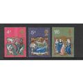 GREAT BRITAIN 1970 CHRISTMAS SG 838 /840 SET 3 ...