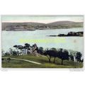PLYMOUTH FROM MOUNT EDGCUMBE, DEVON, ENGLAND, P...
