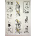 Architecture, Greek Deities (2), Book Illustrat...