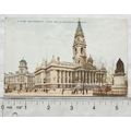 George V postcard Portsmouth Town Hall & Munici...