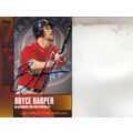 BRYCE HARPER ROOKIE 2013 AUTOGRAPHED WASHINGTN ...