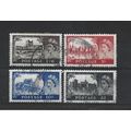 GB.1955 Castles set of 4.Fine Used.Jul25