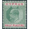 Cyprus 1904 ½pi green & carmine SG62 unused