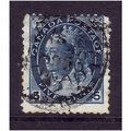 CANADA 1898 5c PRUSSIAN BLUE SG 158 FINE USED #3