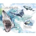 TOGO 2013 SHEET MNH SHARKS TIBURONES REQUINS HA...