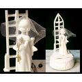 Roman Musical Figure Girl W Lord's Prayer