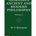 Explorations in Ancient and Modern Philosophy: ...