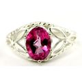Pure Pink Topaz, 925 Sterling Silver Ring, SR137