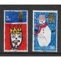 GREAT BRITAIN 1966 CHRISTMAS SG 713 / 714 SET 2...