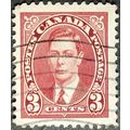Stamp Canada SG359 1937 3c King George VI Used