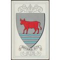 Arms of the City of Oxford, Oxfordshire, c.1905...