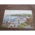 1940s Valentines Postcard - Rothesay from Chape...