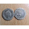 GB 2015 Elizebeth II Decimal 20p Coin