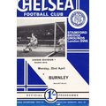 CHELSEA v BURNLEY LEAGUE DIVISION ONE 1967/68