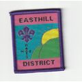 Scout Badge Scotland - Easthill - Black Back (B...