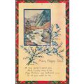 Many Happy Days, 1966 - Millar & Lang Postcard