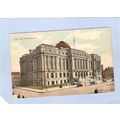 New Jersey Newark City Hall Street Scene Old Ca...