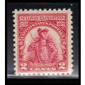 657 2c General John Sullivan Just Clears MNH O1545