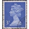 1971-96 Machin . 3p.Value. Ultamarine. Two Phos...